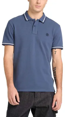 Image de TIMBERLAND - Polo slim pour homme avec passepoil contrasté  - Taille S