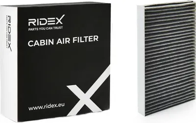 Produktbild von RIDEX 424I0212 Aktivkohle Innenraumfilter Pollenfilter für RENAULT MEGANE III Grandtour (KZ0/1) Scénic III (JZ0/1) GRAND SCÉNIC III (JZ0/1)