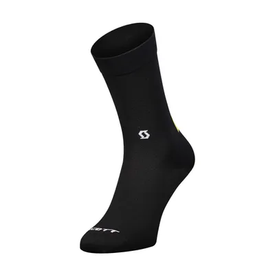 Image de Chaussettes de cyclisme classiques SCOTT - PERFO SRAM CREW - Noir 36-38