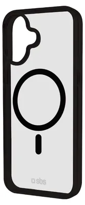 Immagine prodotto di SBS Cover Per Iphone 16 Plus Con Bordi Colorati Compatibile Con Ricarica Magsafe