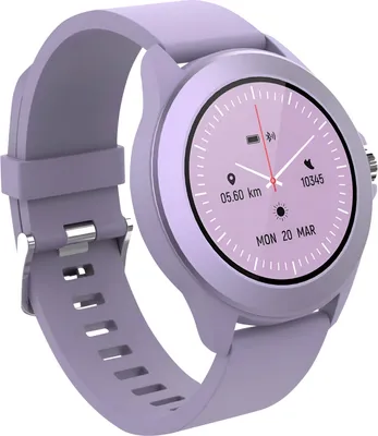 Immagine prodotto di Forever, Smartwatch Bluetooth a colori, monitoraggio della salute, impermeabile IP68, lavanda
