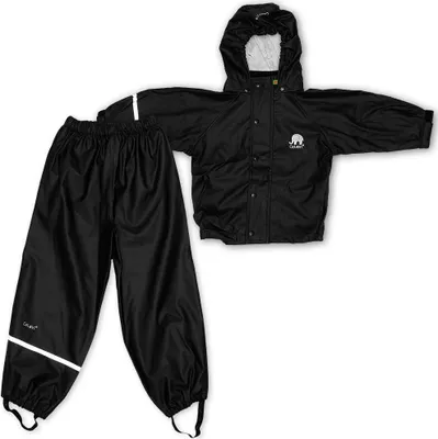 Produktbild von Celavi Basic Solid PolyurethanLangarm-set Schwarz 11-12 Years Jungen,Mädchen Schwarz 11-12 Years