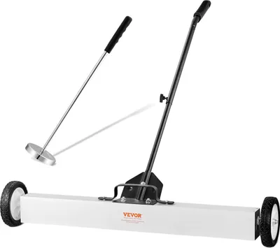 Obrázek produktu pro 36palcový magnetický zametač s kolečky Teleskopický magnetický sběrač
