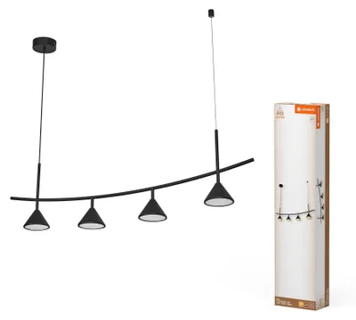 Immagine prodotto di LEDVANCE Decor Fuji 4XPendant Lineare 16W 930 Nero