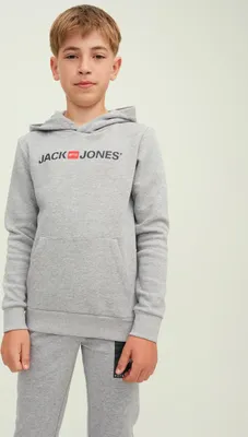 Produktbild von Jack & Jones Corp Old Logo Kapuzenpullover Grau 8 Years Junge Grau 8 Years