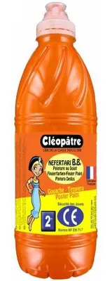Produktbild von Cleopatre PGBB1-15, Orange, Gouache, 1000 ml, 1 Stück(e)