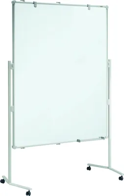 Image de MAUL Tableau d'animation MAULpro 150 x 120 cm mobile bleu blanc