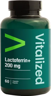 Obrázok produktu pre Vitalised Lactoferrin+ 200 mg kapsuly 60 kapsúl