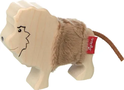Produktbild von sigikid Cudly Wudly Holztier Löwe, Holzfigur, Spielfigur, Holzspielzeug, Spielzeug, Dekoration, 39515