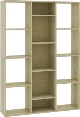 Immagine prodotto di Divisorio/libreria rovere Sonoma 100x24x140 cm materiale a base di legno