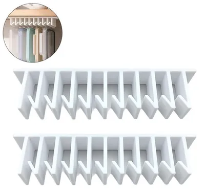 Produktbild von Deckelhalter Küche 2 Stück, platzsparender Topfdeckelhalter mit 10 Fächern, für Küchenschrank, Schranktür und Schublade