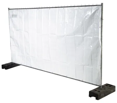 Image de Tissu d'ameublement blanc, dimensions 1,76 x 3,41 mètres - par pièce