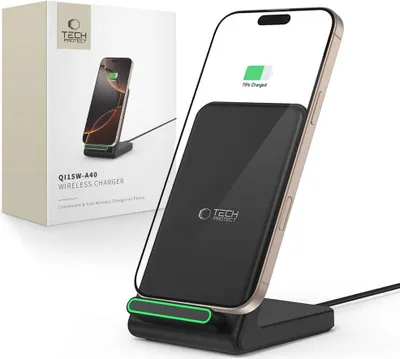 Obrázok produktu pre Tech-Protect wireless charger A40 QI15W, black
