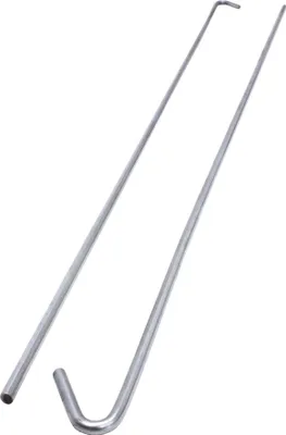 Produktbild von PROTEKTOR Abhängedraht mit Haken für Abhänger Trockenbau 100 Stück, 500mm Silber Zubehör Deckenprofile,  Germany
