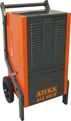 A product shot of a dehumidifier on a white background.