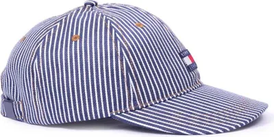 Produktbild von TOMMY JEANS - Men's Heritage striped baseball cap  - Size OS