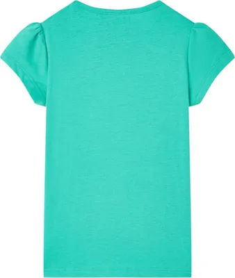 Produktbild von vidaXL Kinder-T-Shirt Minzgrün 128