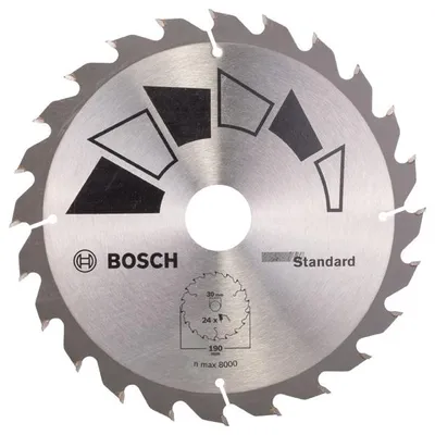 Produktbild von Kreissägeblatt STANDARD D= 190 mm, Bohrung= 30 mm, Z= 24