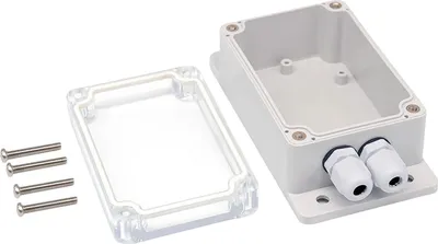 Zdjęcie produktu dla IP66 Wodoodporna skrzynka przyłączeniowa Plastikowe złącze kablowe Obudowa dławika Wodoodporna obudowa Wsparcie Sonoff Basic / RF / Dual / Power dla lampek choinkowych i innych scenariuszy zastosowań