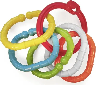 Produktbild von RAPPA Rasselring mit Anhängern