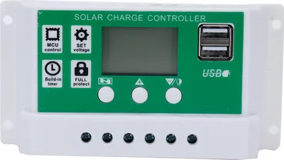 Produktbild von 60A 12V 24V PWM Solarpanel Batterieregler Laderegler Auto Focusing Tracking