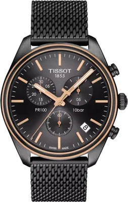 Obrázek produktu pro Tissot PR 100 Quartz Chronograph 41 mm antracitový ciferník