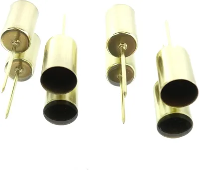 Produktbild von Kaemingk Stabkerzenhalter Goldfarben Ø 2,3 x 9,2 cm aus Eisen - 4er Set
