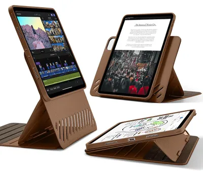 Obrázek produktu pro ESR Shift Magnetic – kožené pouzdro pro iPad Pro 11 (2024) – hnědé