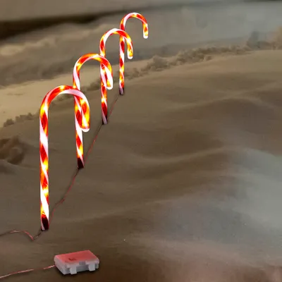 Produktbild von LED Zuckerstangen 4er Set