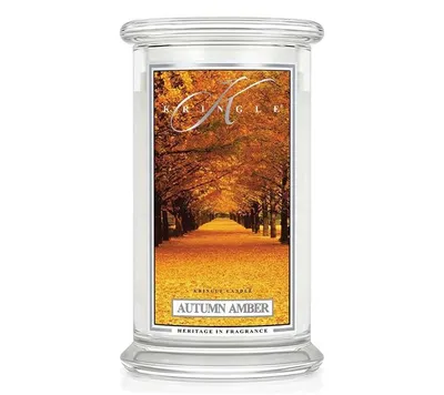 Obrázek produktu pro Kringle Candle Duftkerze Jar Large Autumn Amber