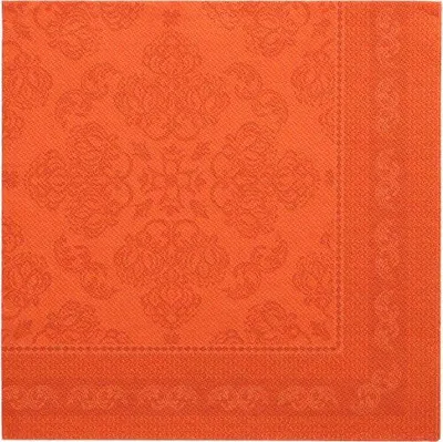 Produktbild von 250 Servietten ROYAL Collection 1/4-Falz 40 cm x 40 cm nektarine Arabesque