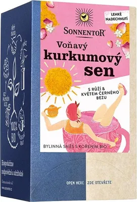 Obrázek produktu pro Sonnentor 02518, Čajová směs / ochucený čaj, 36 g, 18 kusů