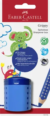 Image de Faber Castell Taille-crayon Grippy bleu BK