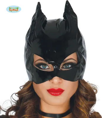 Produktbild von Katzen Superheldin Maske für Damen