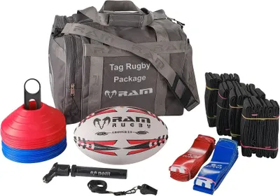 Zdjęcie produktu dla RAM - Tag Rugby Bundle - kompletny zestaw - w tym torba - rozmiar 4