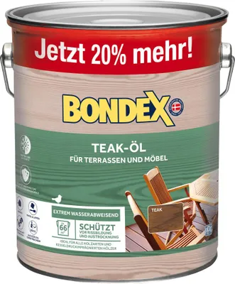 Produktbild von Bondex Teak-Öl Teak 3,00 l - 352103
