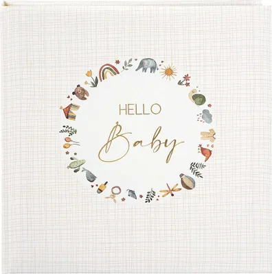 Produktbild von Goldbuch HELLO Baby        30x31 60+4 weiße/Vorspann-Seiten 15049