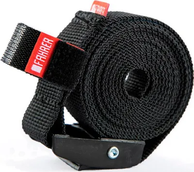 Image de FAHRER Sangle de serrage "Cargo Strap" Longueur : ma noir