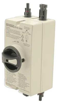 Produktbild von Benning Kurzschlussschalter 1500V PV-Systeme, Leerlaufspannung, Kurzschlussstrom, Isolationswiderstand, 1 Stk.
