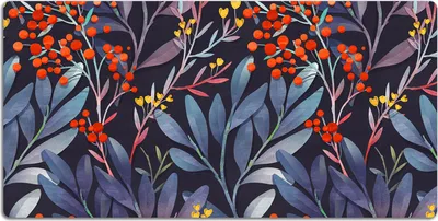 Produktbild von Schreibtischmatte Tischunterlage 100x50 cm Mauspad - Bild von Blumen