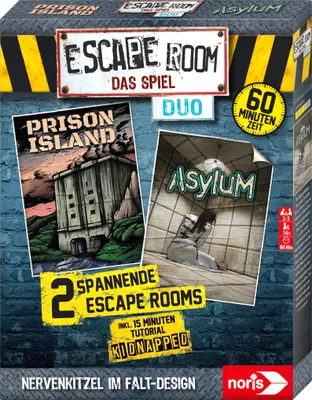 Produktbild von Noris Escape Room Das Spiel Duo - "Prison Island" + "Asylum";  606101838