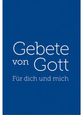 Zdjęcie produktu dla Gebete von Gott - Für dich und mich