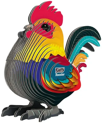 Image de EUGY 3D-Bastelset Hahn