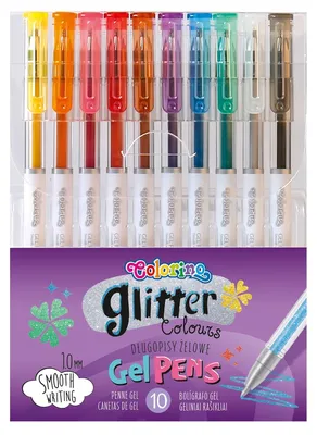 Immagine prodotto di Penne gel - Glitter / 10 colori