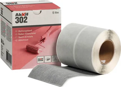 Produktbild von Akkit 302 selbstklebendes Dichtungsband Rolle = 5 m