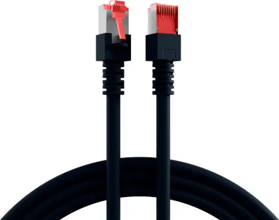 Immagine prodotto di EFB K5515.2 EFB RJ45 Patchkabel S/FTP, Cat.6, LSZH, 2m, schwarz