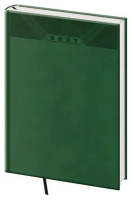 Obrázek produktu pro Denní diář formátu A5, potištěný, klasický design, zelený (DP422-04-27)