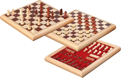 Immagine prodotto di Set di scacchi in legno 32x32cm
