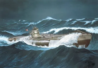 Produktbild von Revell REV5675 Movie Set "Das Boot" U-Boot Typ VII C (1:144)