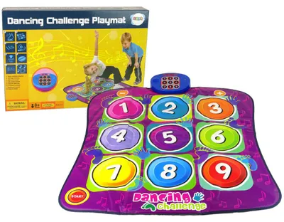 Produktbild von LeanToys Bunte Spieltanzmatte